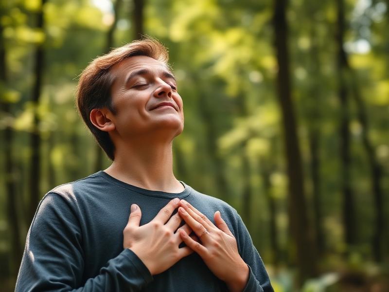 Дихальна практика на природі